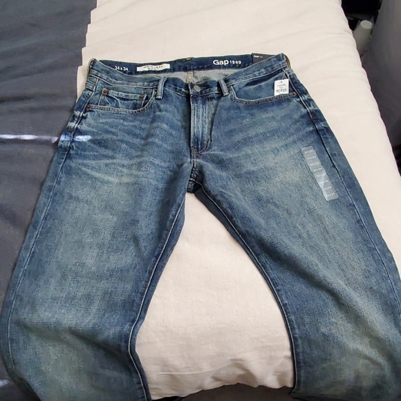 New Gap Men’s Blue Jeans NWT - Picture 1 of 3